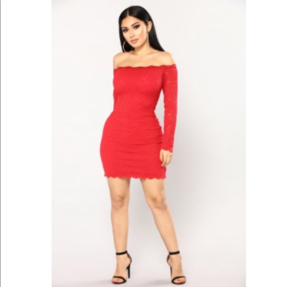 fashion nova red dresses